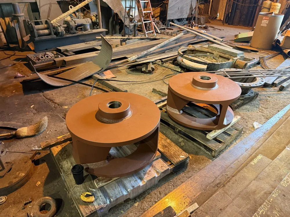 Fabricated impeller